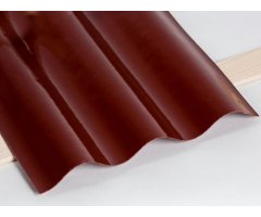Cihlově červená role bez UV; 1000mm; tl.0,85mm; vlna 76...