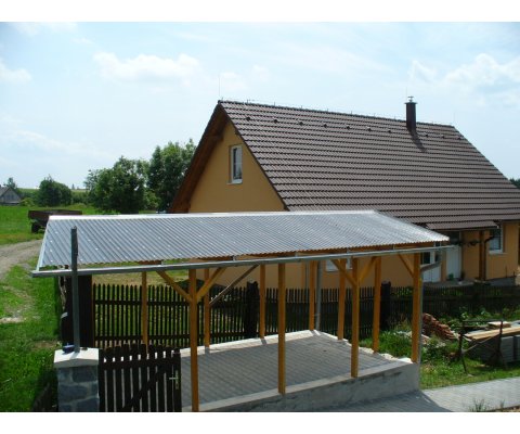 Kouřová role s UV; 1000mm, vlna 76/18, tl.0,85mm, průsv...
