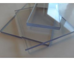 Polykarbonát plný rovný 3mm, 1525 x 1025mm, čirý, 2xUV