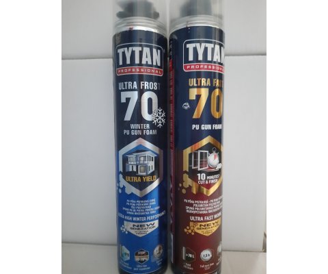Montážní pěna TYTAN nízkoexpanzní letní/zimní