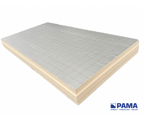 Izolace podlah PAMAtherm PIR alukraft 50mm, 1200 x 2400...