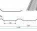 Trapézový plech T18 Plus Pladur, RAL8017, 1,173 x 3,0m - 5