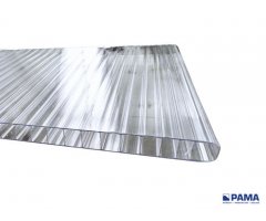 Komůrkový polykarbonát rovný ECO 2W, 10mm, čirá, 2xUV