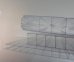 Komůrkový polykarbonát rovný 5X, 16mm, čirá, UV - 1
