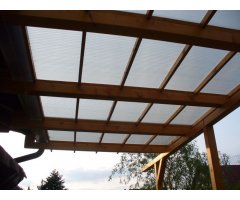 Komůrkový polykarbonát rovný ECO 2W, 10mm, čirá, 2xUV