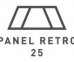 Plechová střešní krytina  RETRO panel 25/340 - 1