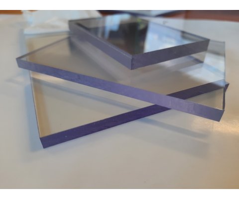 Polykarbonát plný rovný 3mm, 3050 x 2050mm, čirý, 2xUV