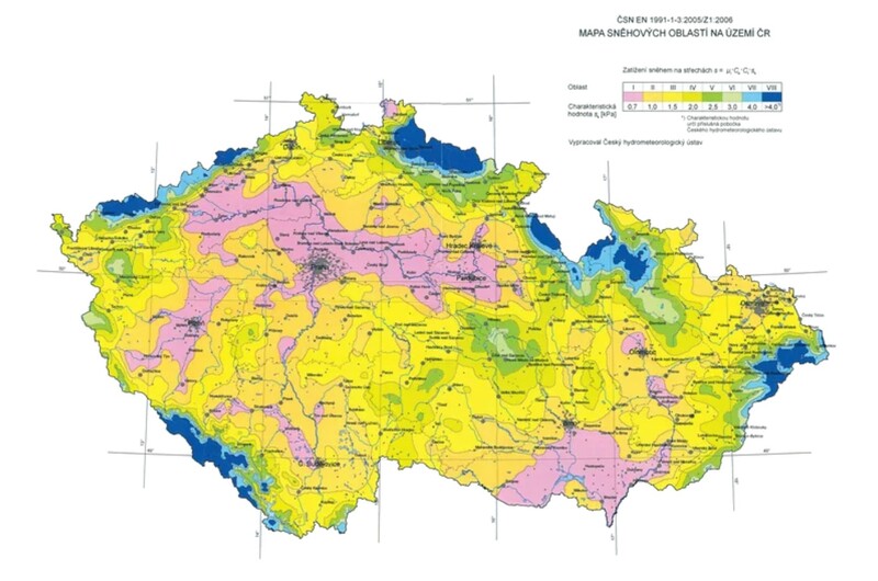 Snehova mapa 