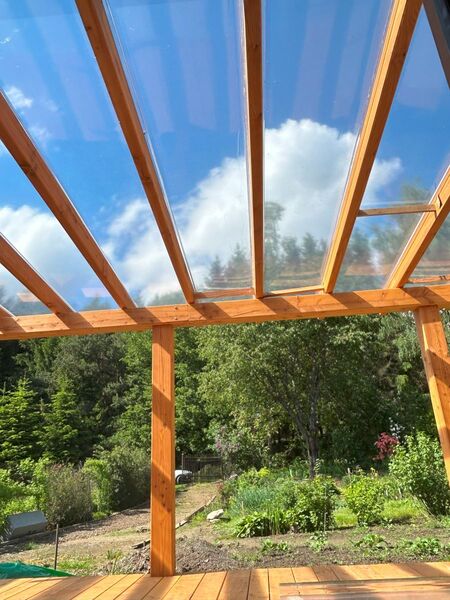 pergola se zastresenim