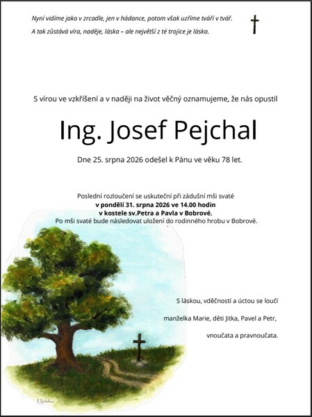 Josef Pejchal parte